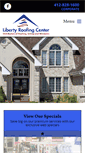 Mobile Screenshot of libertyroofingcenter.com